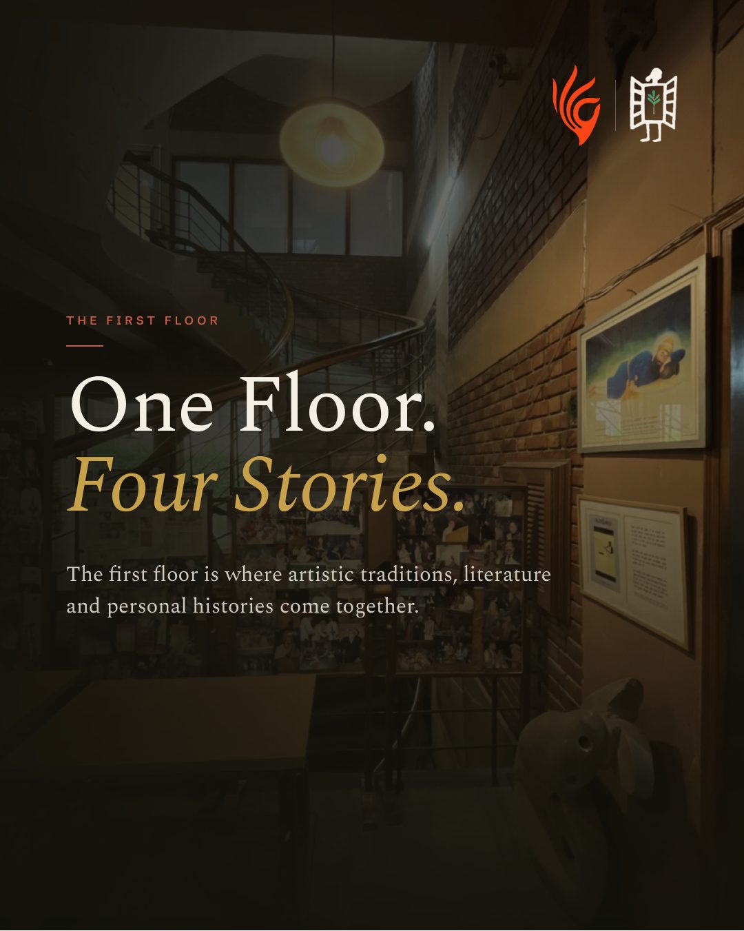 Carousel cover: One floor, four stories
